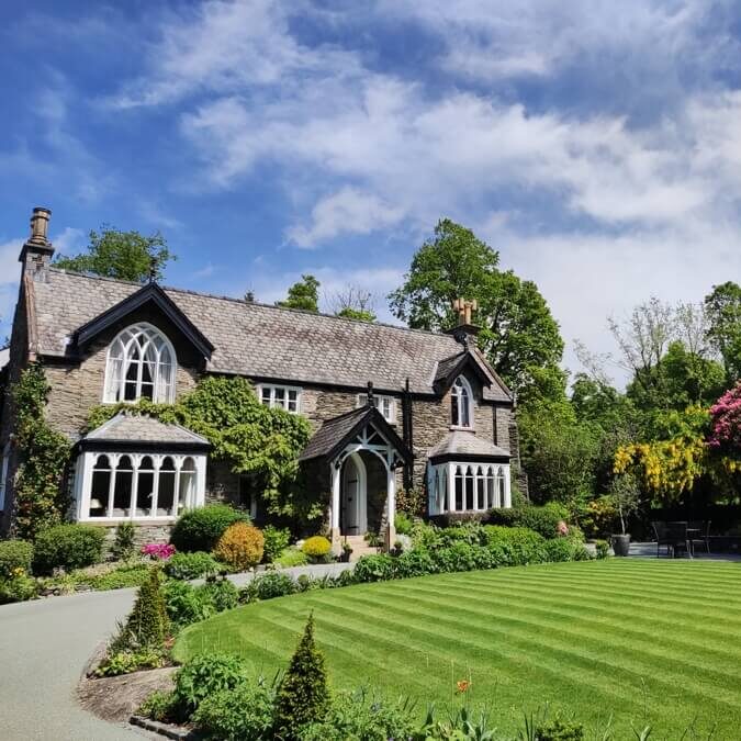 External and gardens of Cedar Manor