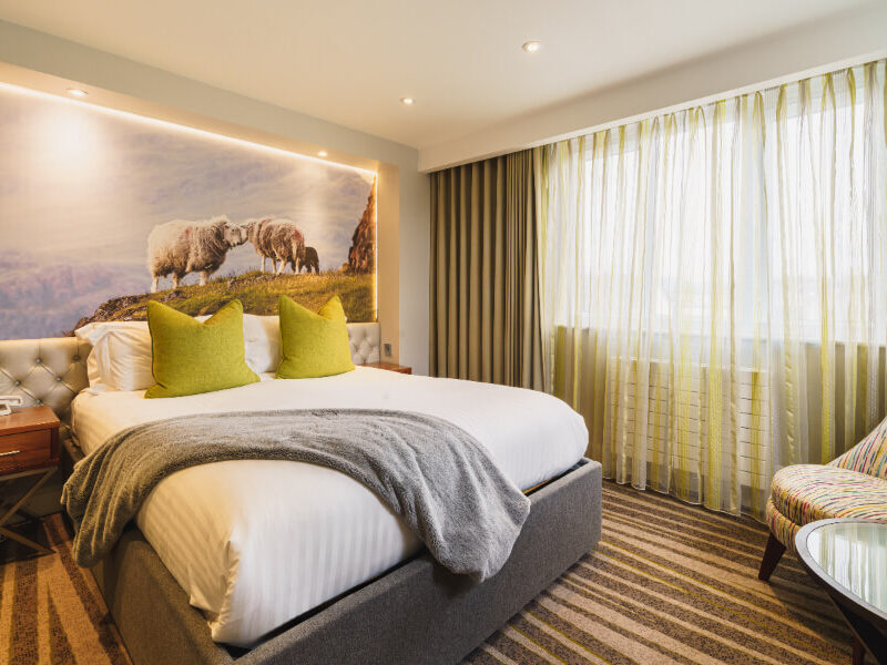 Double bedroom at Inn on the Square in Keswick