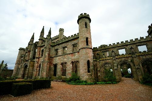 External of Lowther Castle in Penrith